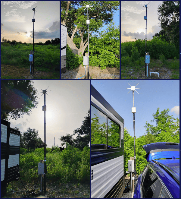 Wireless Acess Points Installation for RV Park