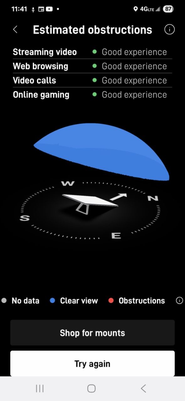 Starlink Obstructions Test Jefferson City MO