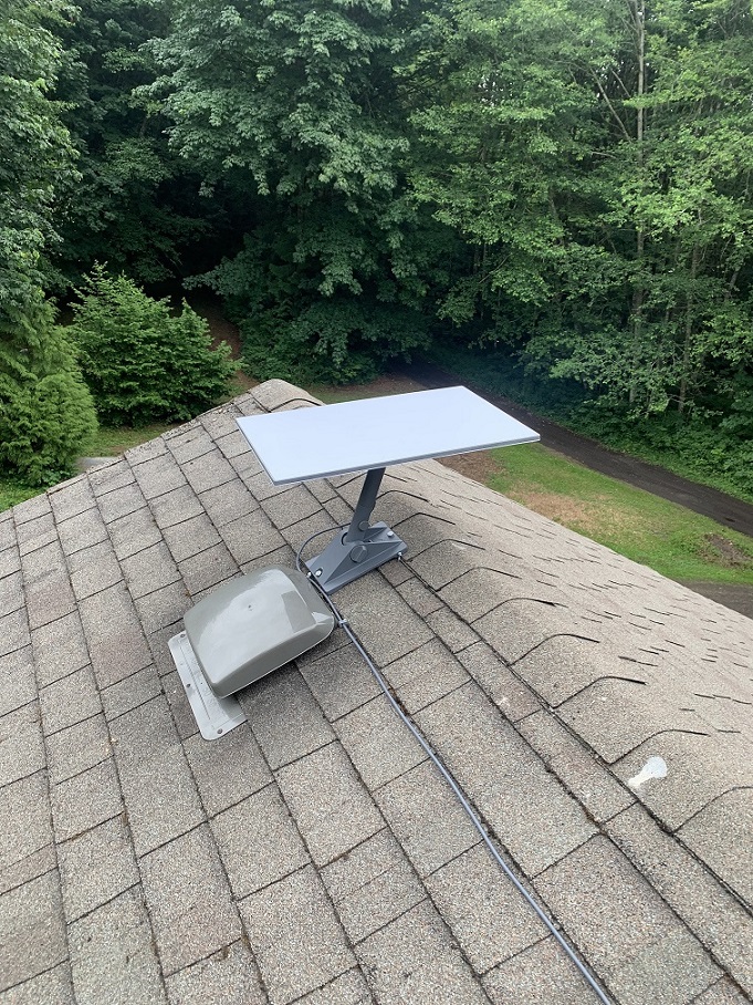 Starlink installation in Sterling IL