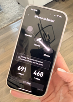 Starlink speed test Lincoln CA