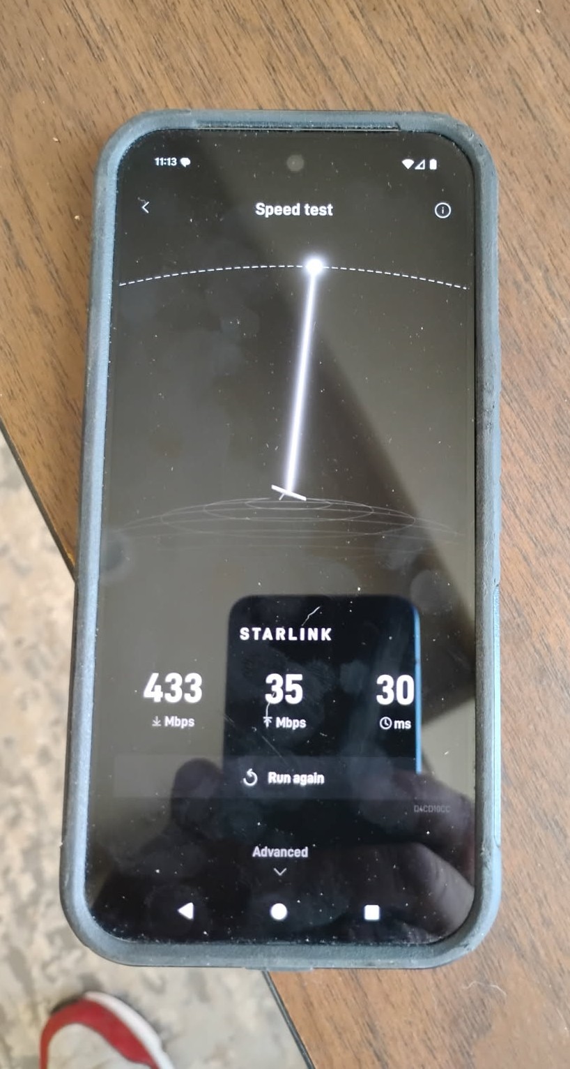 Starlink speed tests Belen NM