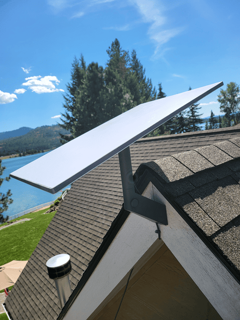 Starlink installation in Coeur d'Alene ID
