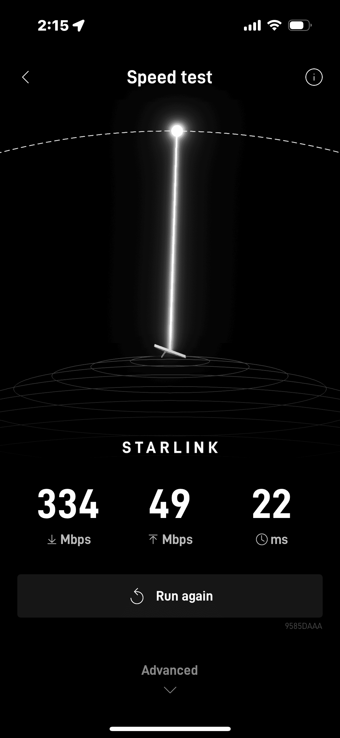 Starlink speed test Laveen AZ