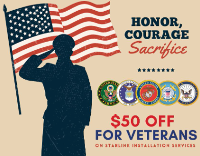 $50 Off on Starlink Installation Services