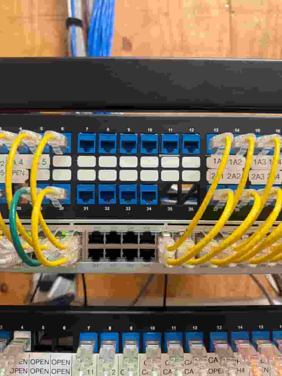 low-voltage data cabling
