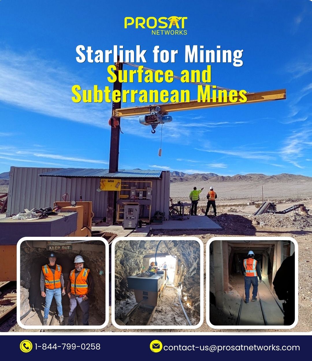 Starlink for Mines Mining