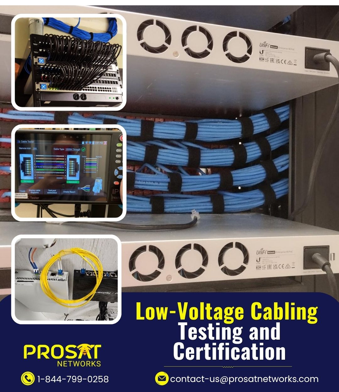Low-Voltage Cabling Testing Certification