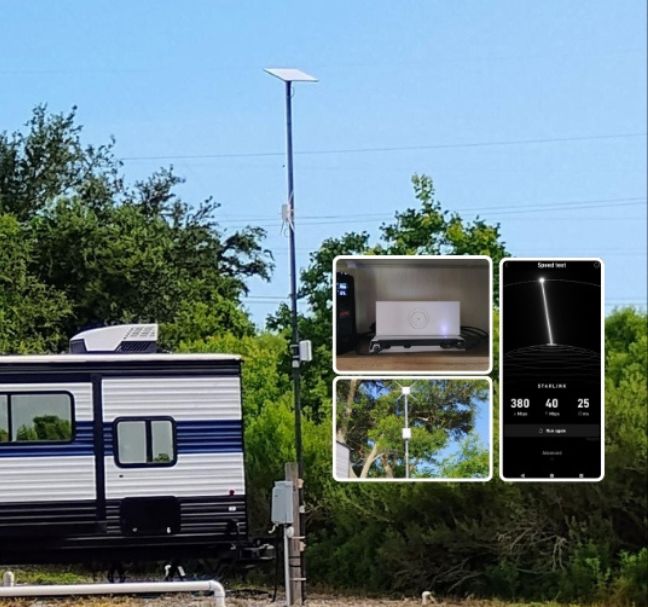 Starlink WiFi RV Parks