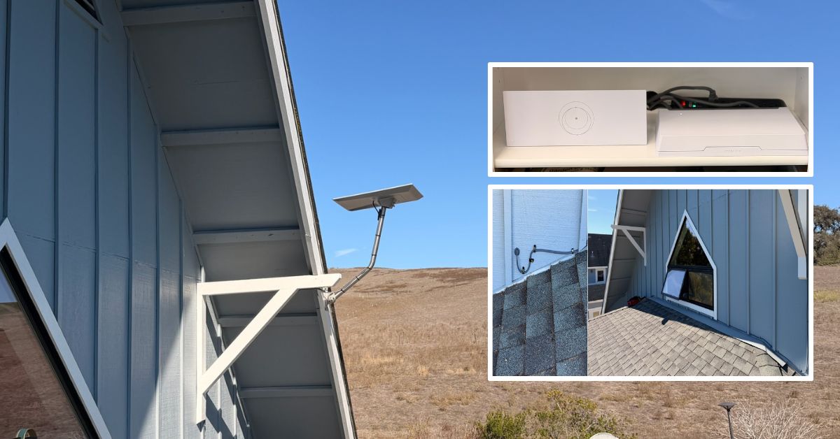 Starlink Petaluma CA Installation
