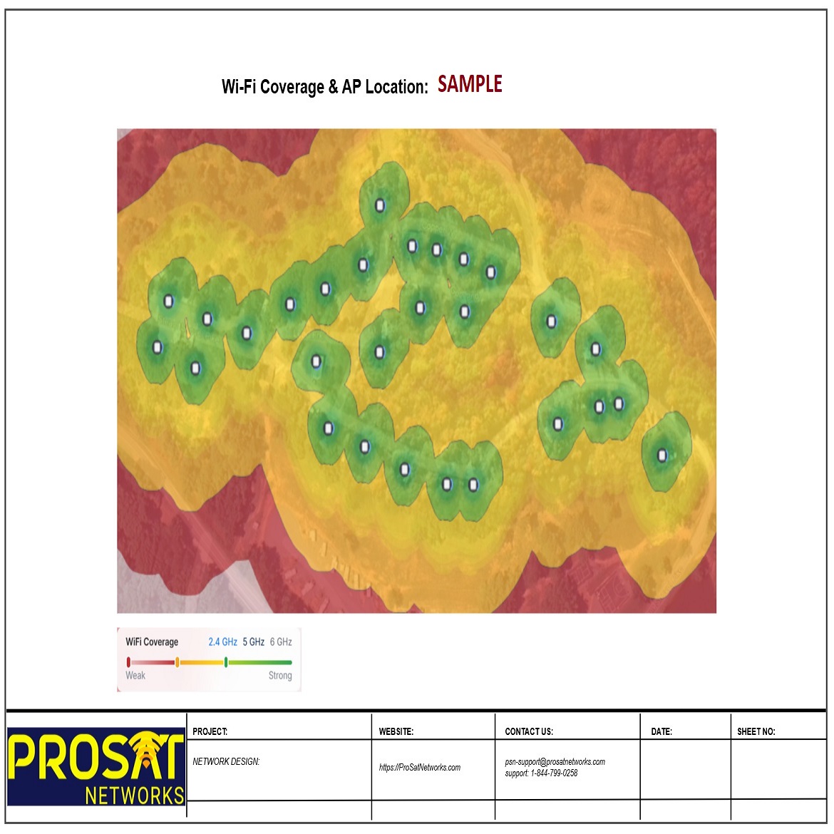 WiFi heatmapping
