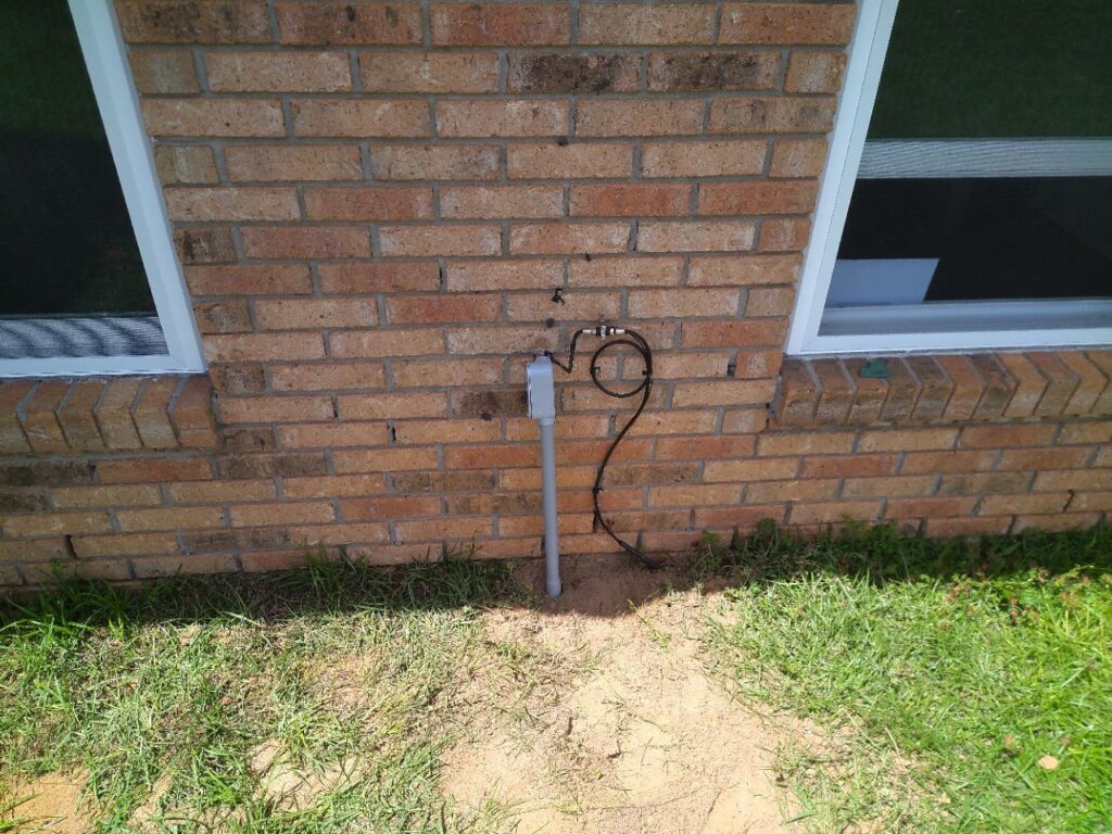 Cable routing outdoor to indoor