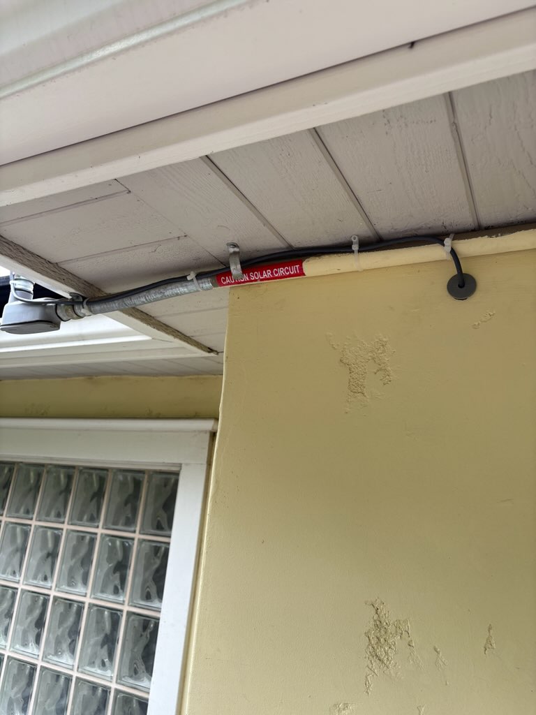 Starlink Installation Woodland Hills CA Cable route