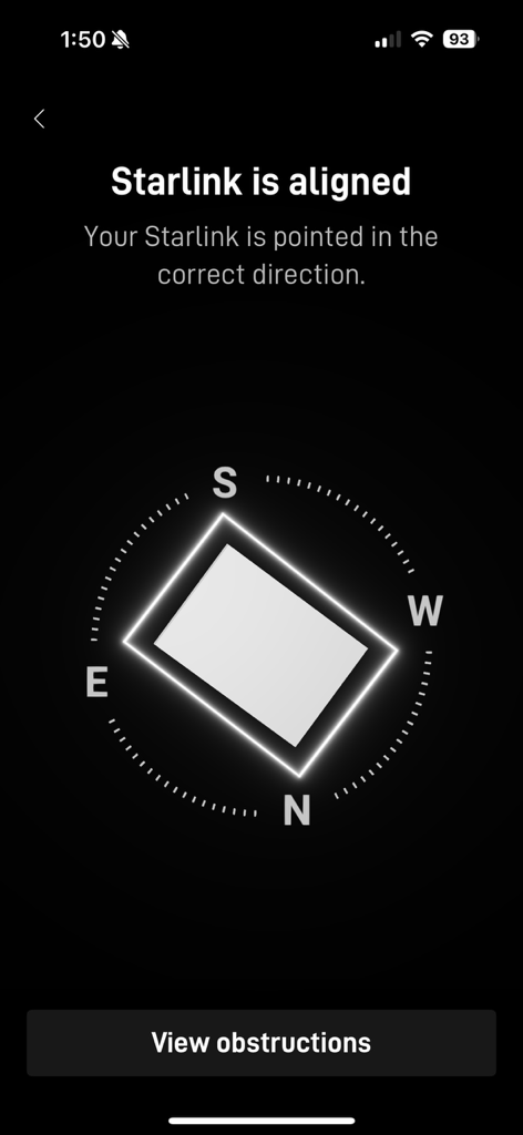Starlink Installation Woodland Hills CA Alignment test