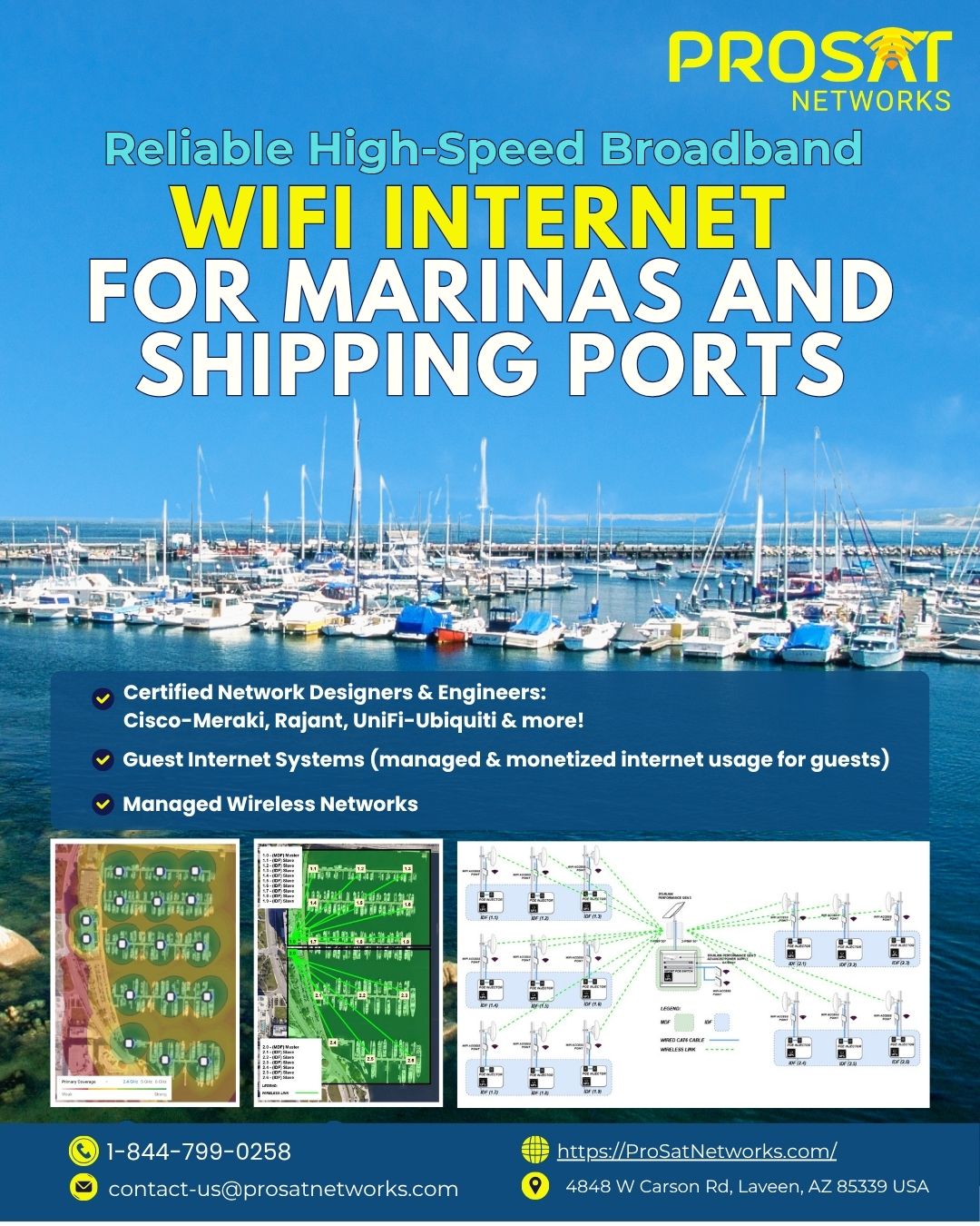 Starlink for marinas