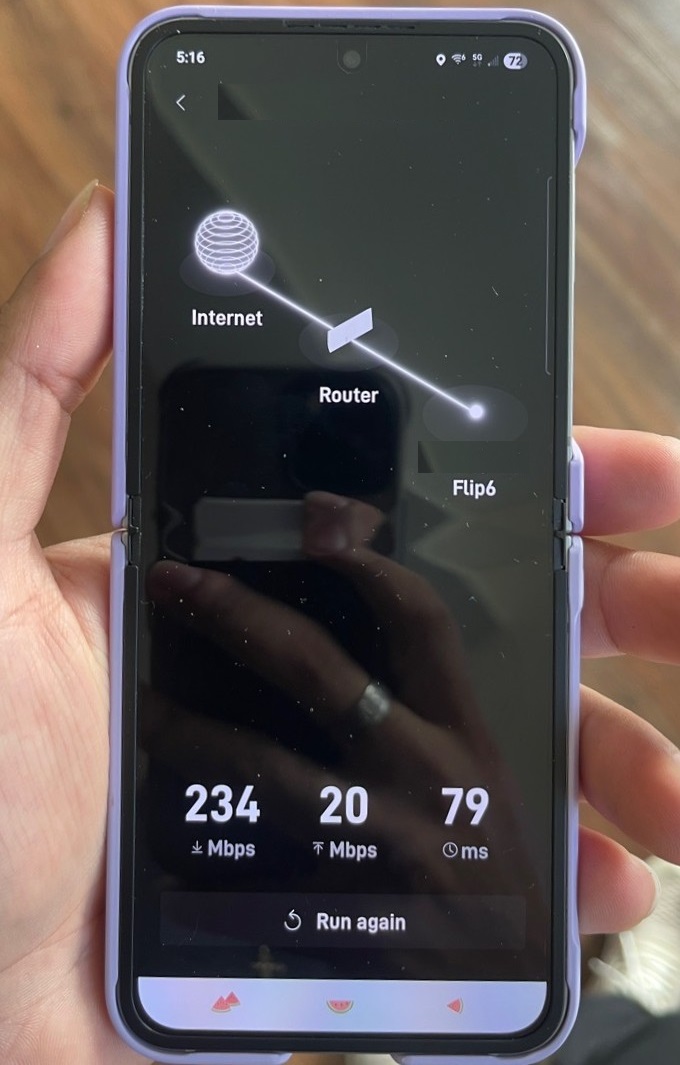 Advanced Speed test