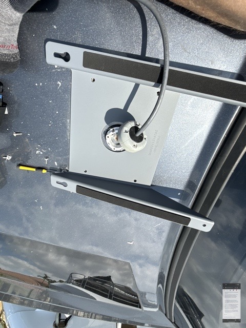 Starlink wedge mounting