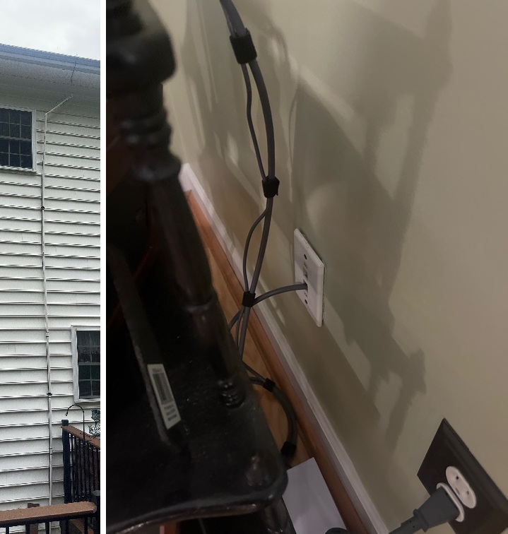 Starlink cabling Doswell VA