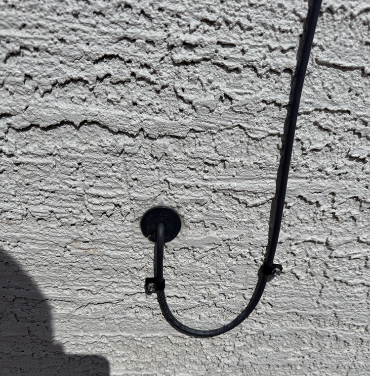 Cable entry point