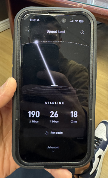 Starlink speed test Phoenix AZ