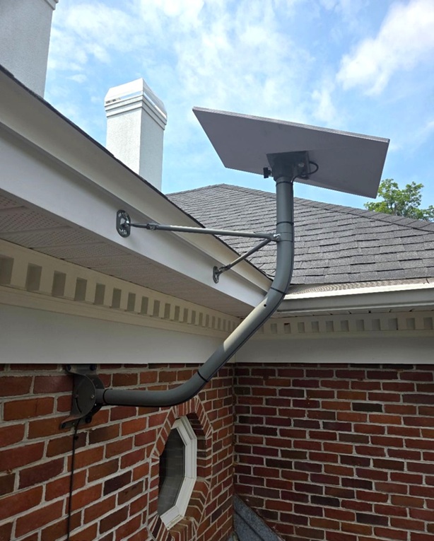 Starlink dish installation in Gainesville FL