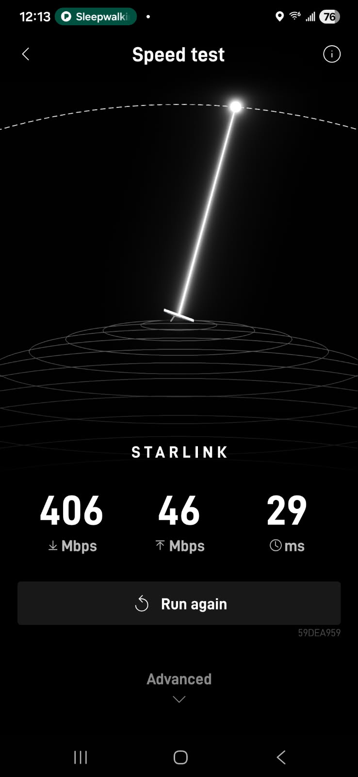 Starlink speed test Port Richey FL