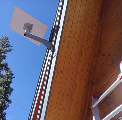 Starlink dish installation Johnstown CO