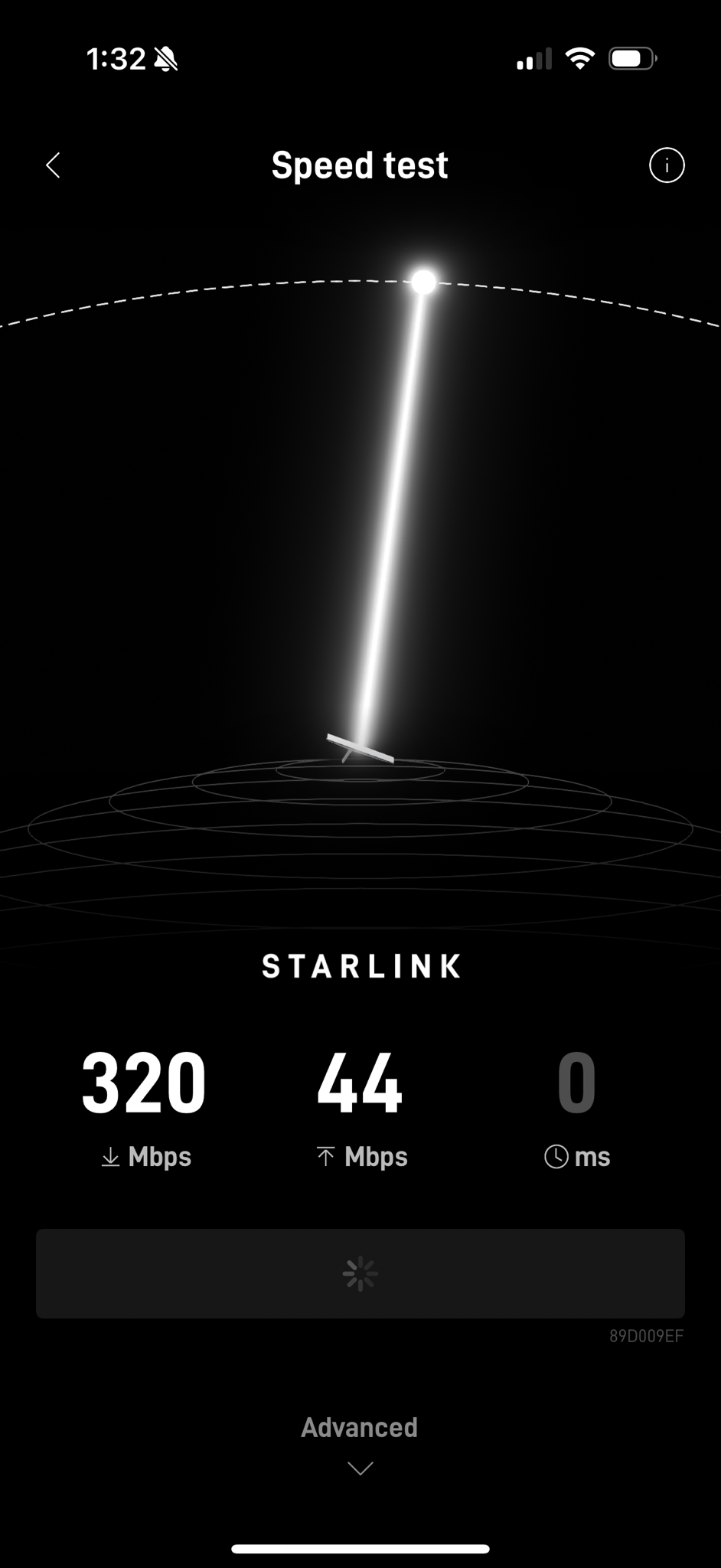 Starlink speed test Worcester MA