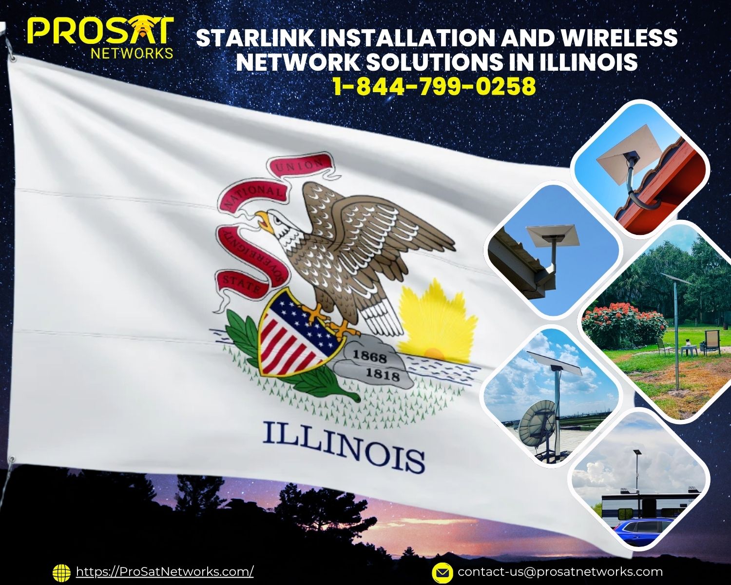 Starlink installers near Sterling IL
