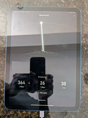 Starlink Speed Test in Boonsboro MD