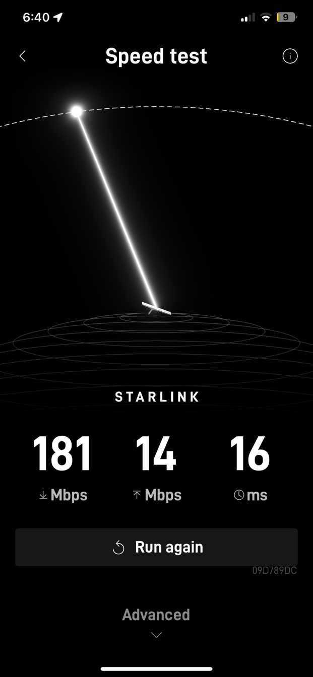 Starlink Speed Test Renton WA