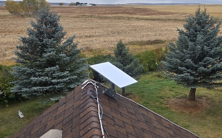 Starlink dish installation in Mandeville LA