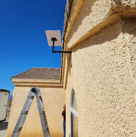 Starlink dish installation in Kingman, AZ