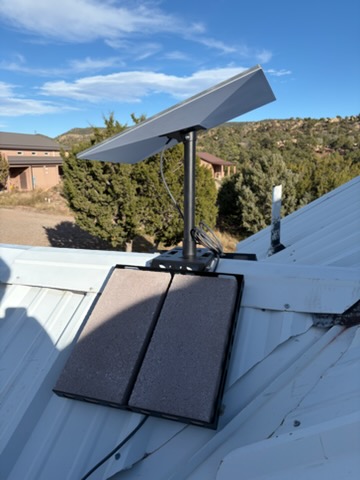 Starlink dish Installation in Hyde Park NM