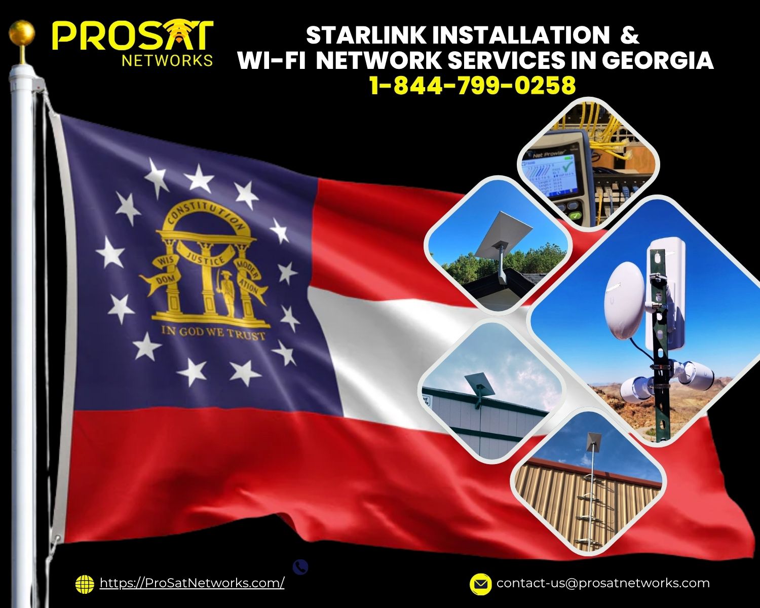 Starlink Installers near Kennesaw Georgia