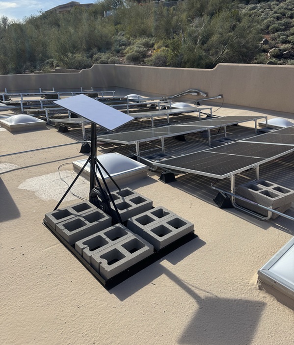 Starlink dish installation in Scottsdale AZ