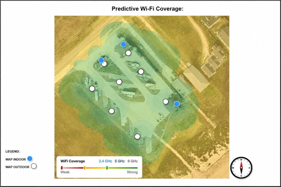 Predictive WiFi Heatmapping Glendale AZ