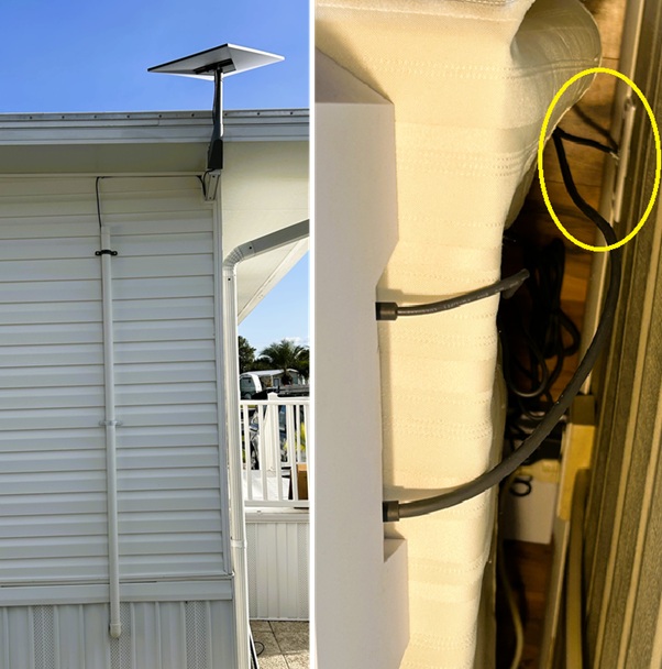 Starlink cabling Palm City FL