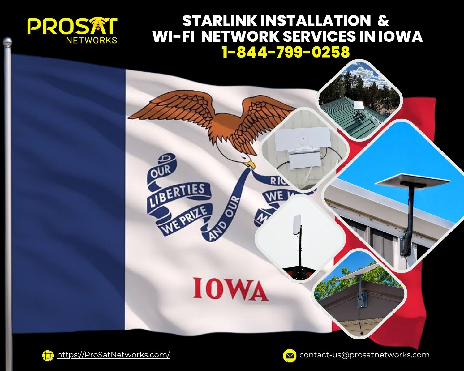 Starlink Installers near Des Moines IA