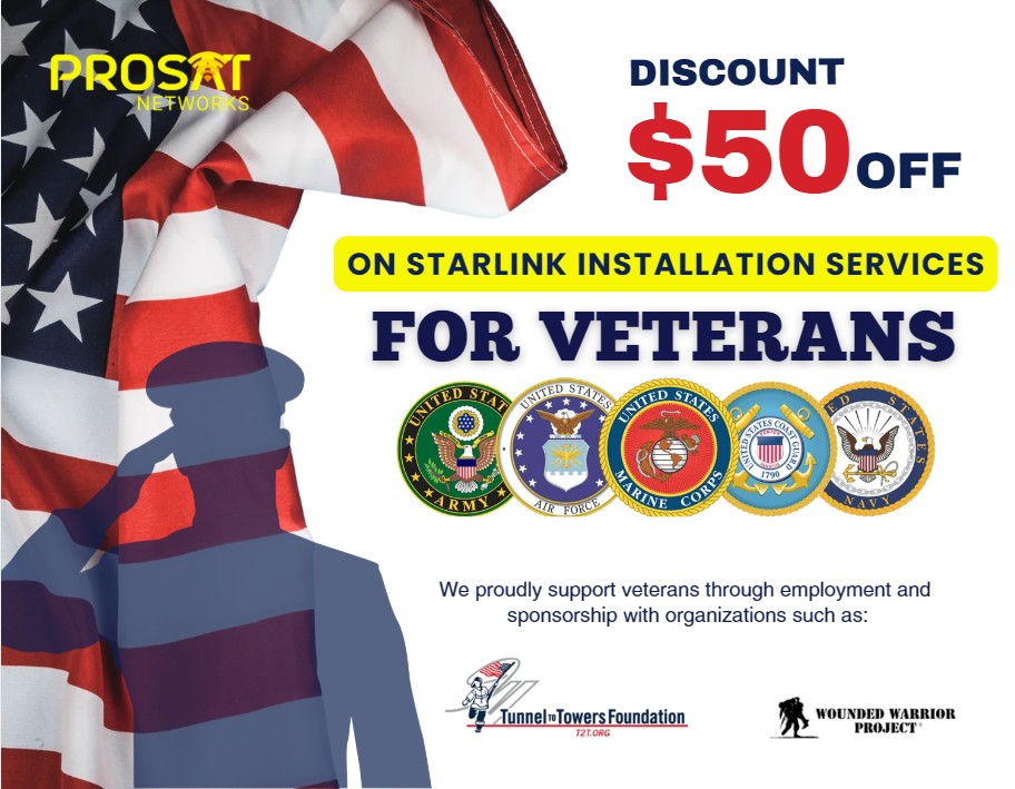 Starlink Installation Services for Veterans