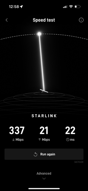Starlink speed test Hingham MA