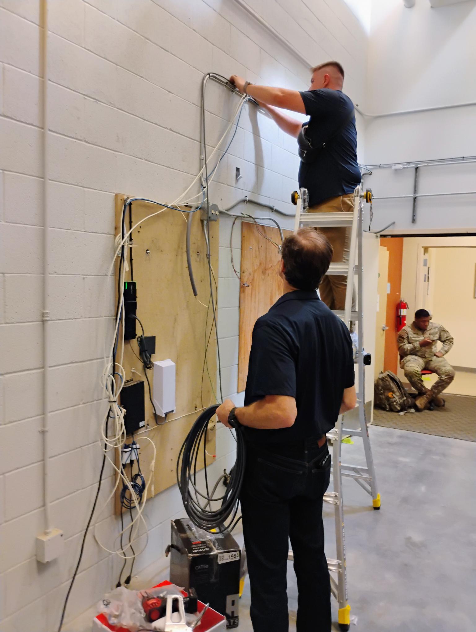 Running the Starlink Enterprise Cable