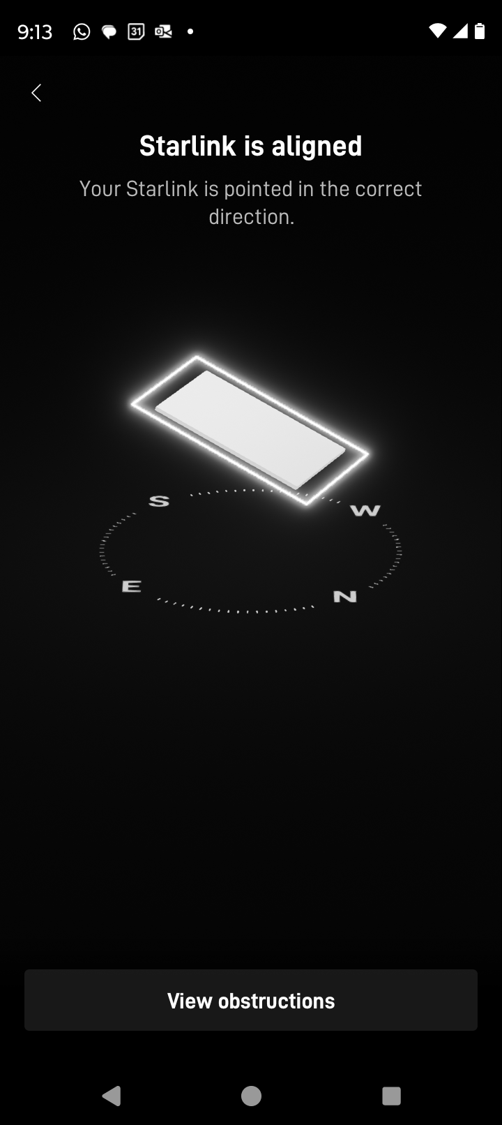 Starlink Alignment Test Beale AFB Air Show 2025