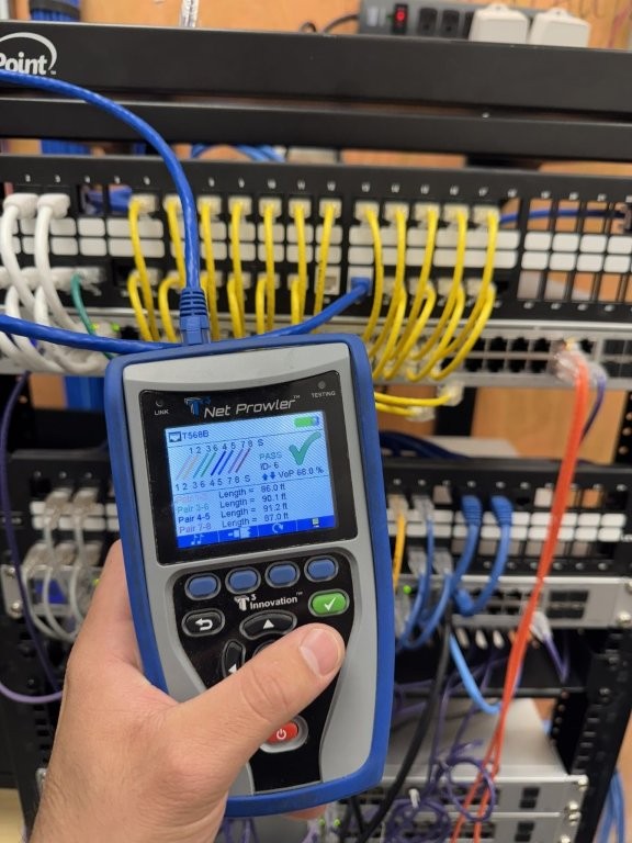 Cat6 data cable testing services