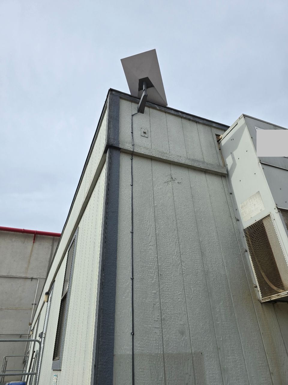 Starlink installation construction trailer