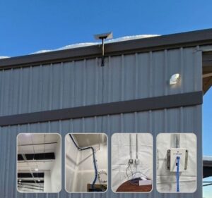 Starlink airport installation