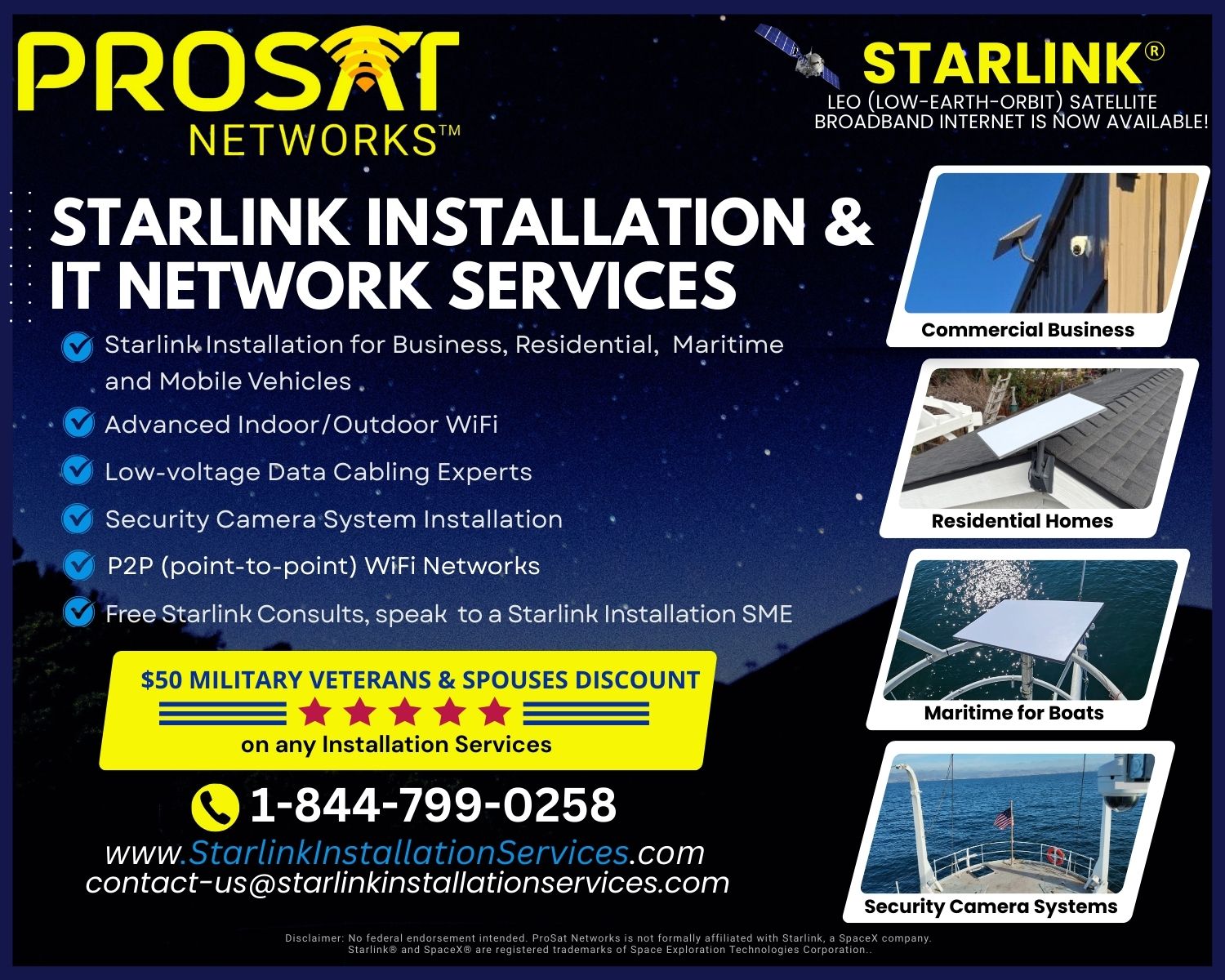 Starlink business installation USA