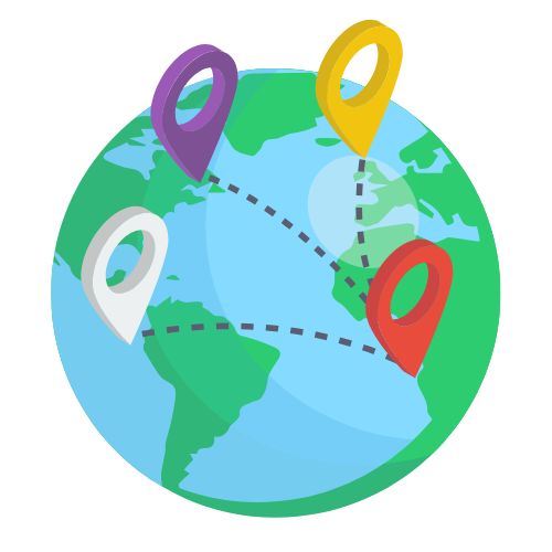 Worldwide coverage even remote locations