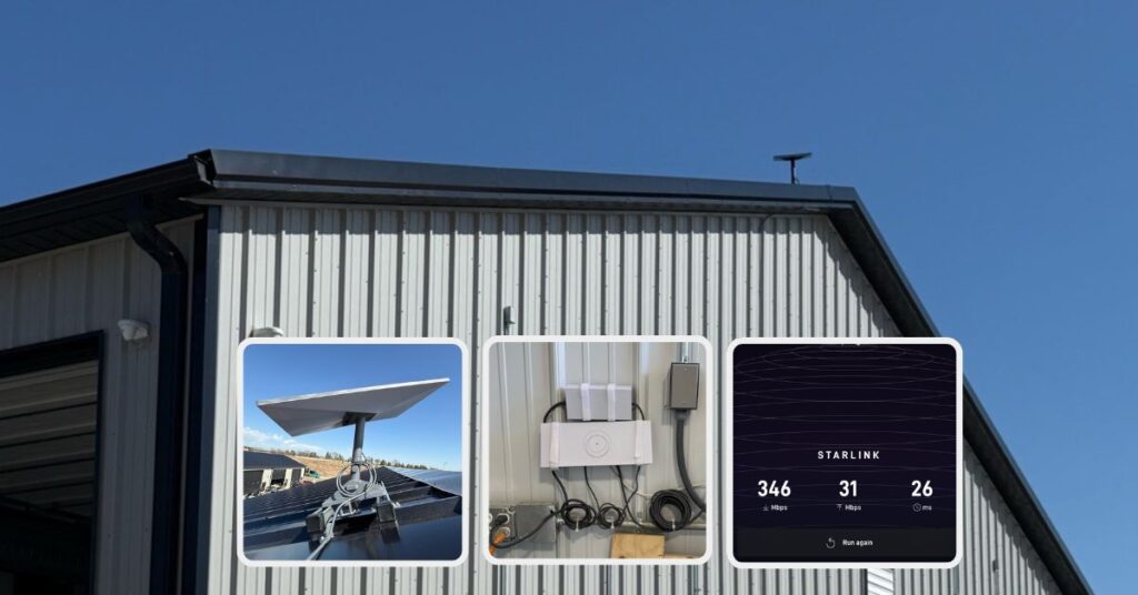 Starlink business installation in Des Moines IA