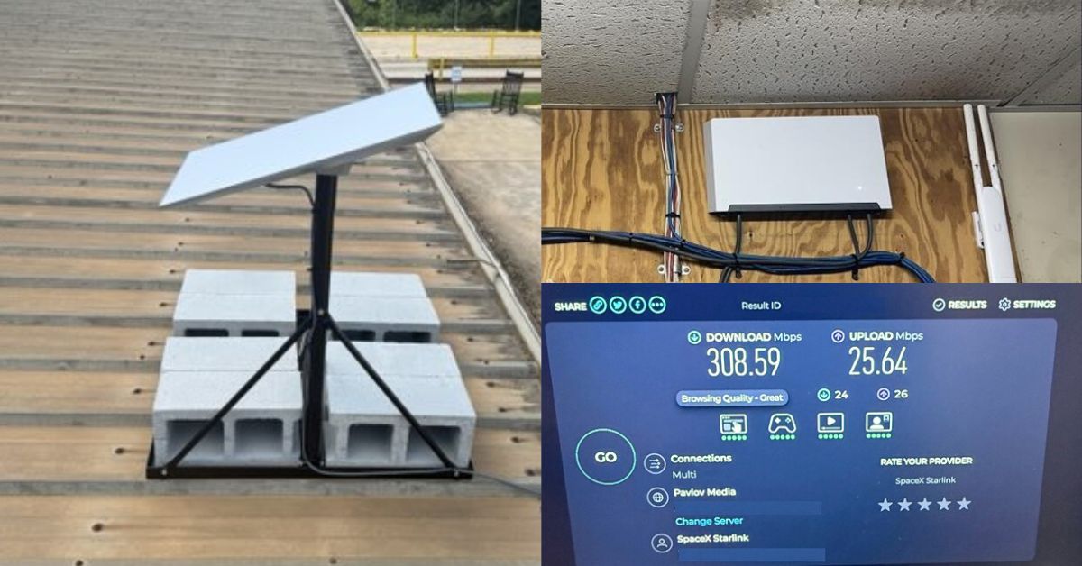 Starlink Installation in Simpsonville SC