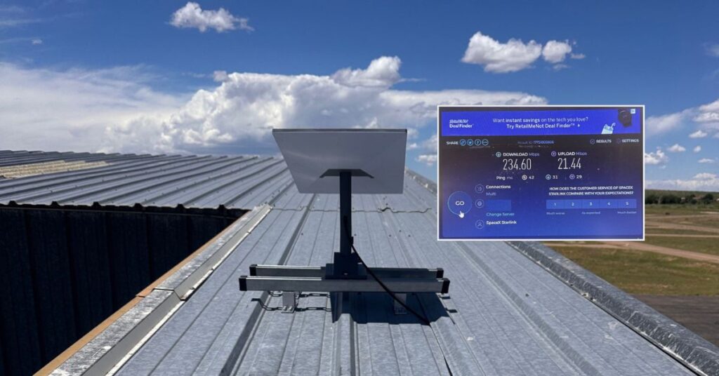 Starlink business installation in Tucumcari NM